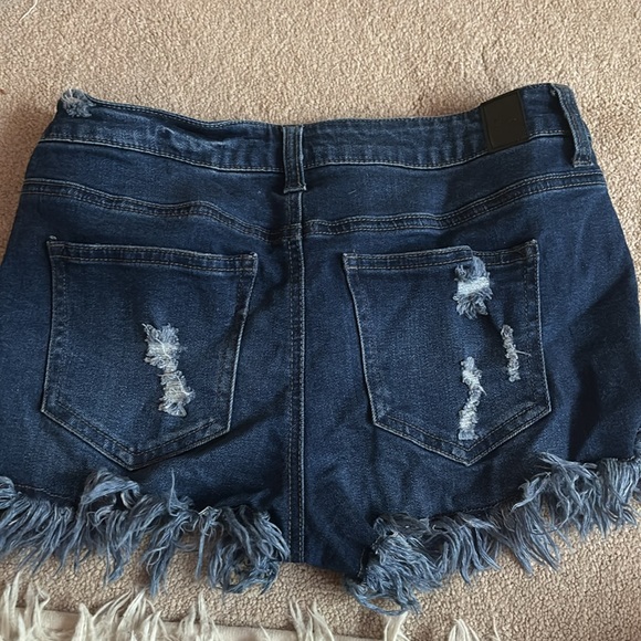 White and Jean shorts. Express and cp jeans - Picture 7 of 12